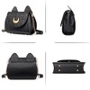 Women Kawaii Anime Handbag Cosplay Gothic Crossbody Cat & Moon Purse Sequin Shoulder Bag - 3 of 4