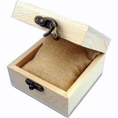Walnut Wood Box for Crafts, Jewelry Box and watch box Wooden Keepsake Box Gift