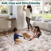Fulvari Vintage Area Rugs,Machine Washable Vintage Area Rugs With Non-Slip Backing, Soft Short Pile Carpet for Bedroom,Hallway - 4 of 4