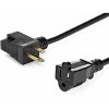 StarTech.com - Short Extension Cord - NEMA 5-15P - 2 of 2