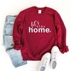 Simply Sage Market Women's Graphic Sweatshirt Let's Stay Home - 2 of 4