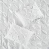 Gulches 7 Piece Tufted Comforter Set White King - 4 of 4