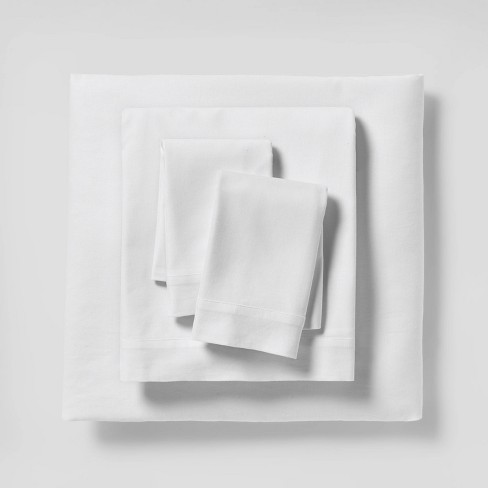 Linen Blend Solid Sheet Set - Threshold™ - image 1 of 4