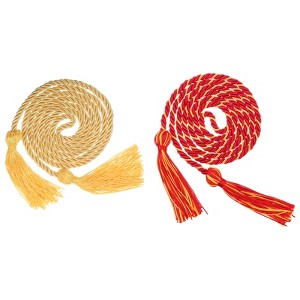Unique Bargains Polyester Braided Graduation Honor Cord with Tassel 2 Pcs - 1 of 4