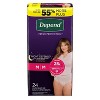 Depend Night Defense Adult Incontinence Underwear for Women - Overnight Absorbency - Blush - 2 of 4