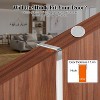 LunaLulinlk 10 Pack Over the Door Hooks, Heavy Duty Door Hook and Soft Rubber Surface, Maximum Load Capacity 20 lbs, White - 4 of 4
