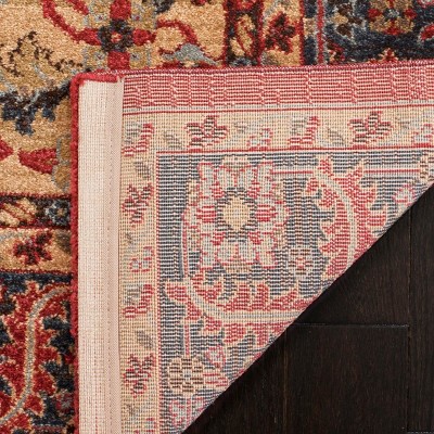 Safavieh Mahal Red and Navy 8' x 11' Stain-Resistant Area Rug
