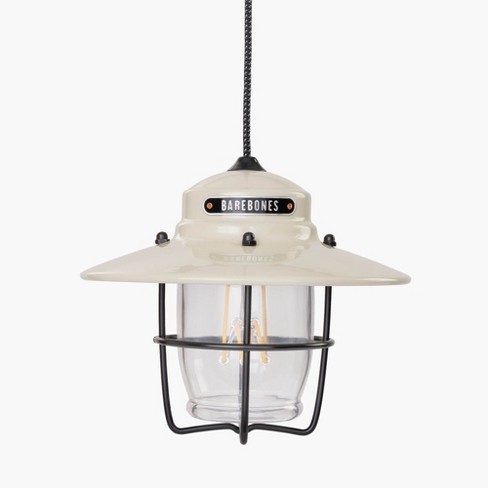 Barebones Outpost Lantern - Vintage White