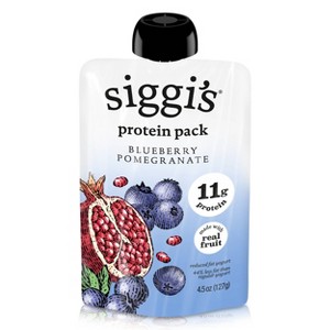 siggi's Blueberry Pomegranate Acai Traditional Yogurt - 4.5oz - 1 of 4