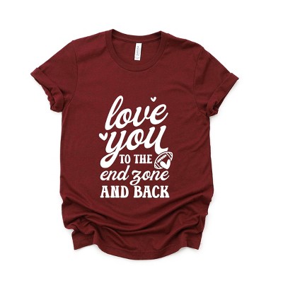 Simply Sage Market To The End Zone And Back Short Sleeve Tee
