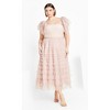 Women's Plus Size Azariah Bodysuit - dusty pink | CITY CHIC - 2 of 4