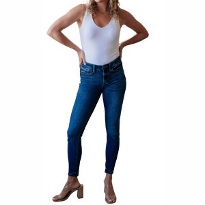 Women's Mid-Rise Skinny Jeans - Judy Blue - 1 of 4