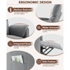 Electric Recliner Chair with Memory Function PU Leather - Adjustable Recliner Sofa with Remote Control, Home Theater Seating, for Living Room, Office - 4 of 4