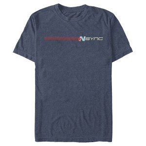 Men's NSYNC Retro Band Stripe T-Shirt - 1 of 3