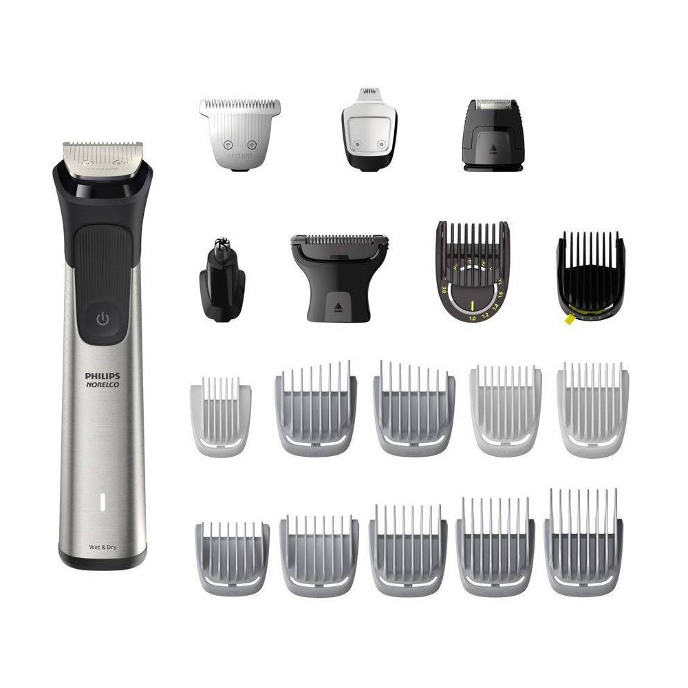 Photos - Hair Clipper Philips Norelco Multigroom 9000 Men's Rechargeable Electric Trimmer - MG95 