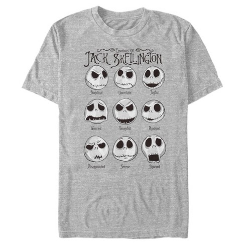 Christmas Emotional The T-shirt : Target Jack Men\'s Nightmare Before