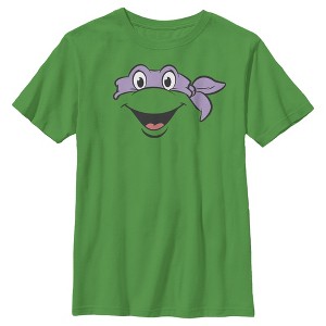 Boy's Teenage Mutant Ninja Turtles Donatello Face T-Shirt - 1 of 3