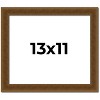 PosterPalooza | Photo Size Flat Gold Picture Frame - UV Acrylic, Foam Board Backing, Hanging Hardware - 2 of 4