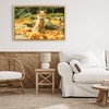 Stupell Industries Sleepy Fall Fox in Autumn Floating Frame Canvas Art - 3 of 4