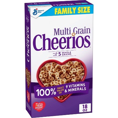 General Mills Multi Grain Cheerios Cereal - 18oz