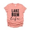 Simply Sage Market Lake Bum Life Short Sleeve Tee - XS - Sunset - 2 of 4
