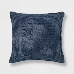 Quilted Solid Pillow Chambray - Threshold™