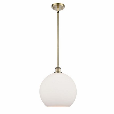 Athens - 1 Light Mini Pendant In Industrial Style-14.38 Inches Tall and 11.75 Inches Wide