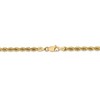 Black Bow Jewelry 3.65mm 14k Yellow Gold Handmade Solid Rope Chain Necklace - 4 of 4