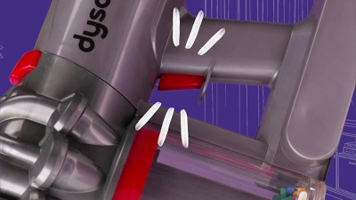Casdon Toys Dyson Free Toy Vacuum Target : Cord