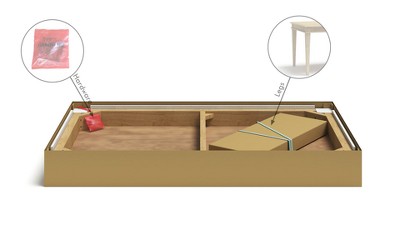 Natural Reclaimed Wood Farmhouse Dining Table with Tapered Legs