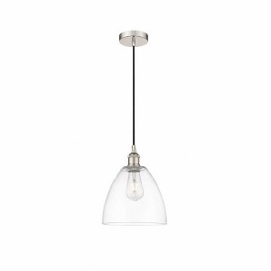 Innovations Lighting Edison Dome 1 - Light Pendant in  Polished Nickel - 1 of 1