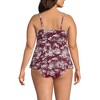 Lands' End Women's Adjustable Scoop Neck Flutter Tankini Top - 2 of 3