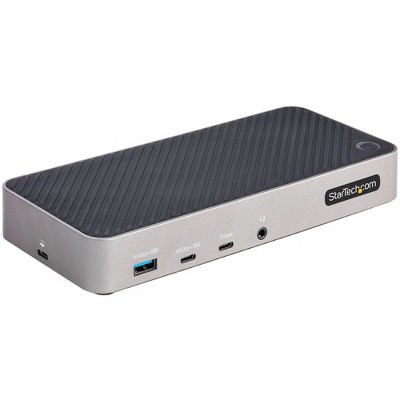 StarTech.com USB-C Triple Monitor Docking Station - 4K HDMI/DP Hub - 5 USB Ports - 100W PD - Model 116NUSBCDOCK