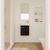 Vynxaria Soft Close Doors Bathroom Vanity With Sink,16 Inch For Small Bathroom - 2 of 4