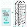 Sorbus chateau style wine bottle rack for home and cellar - 3 of 4