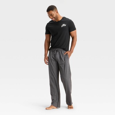 Men's Be Good Short Sleeve Pajama Set - Goodfellow & Co™ Black
