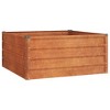 vidaXL Garden Raised Bed Rusty Corten steel Large Decorative Inlays - 2 of 4