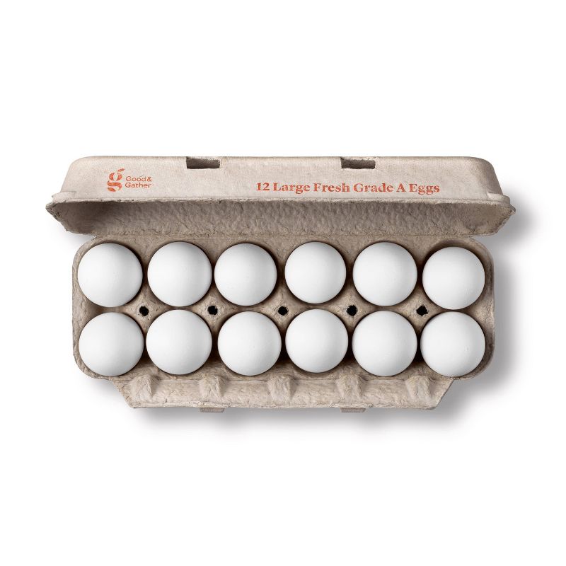 Grade A Large Eggs - 12ct - Good &#38; Gather&#8482; (Packaging May Vary), 3 of 9