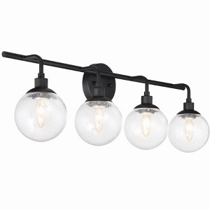 Craftmade Lighting Que 4 - Light Vanity in  Flat Black - 1 of 1