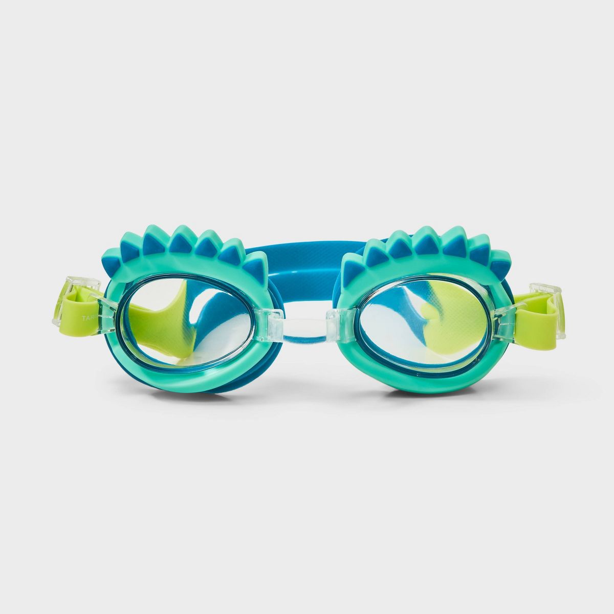 Boys' Dinosaur Swim Goggles - Cat & Jack™ Teal - thumbnail 2