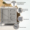 ALEXOUN 30" Solid Wood Freestanding Bathroom Vanity with Sink,Bathroom Storage Cabinet with Tip-Out Drawer & 3 Drawers and 1 Soft Closing Door - 4 of 4