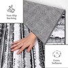 Boho Rug Machine Washable Area Rug Living Room Bedroom Rug, Dark Gray - 4 of 4