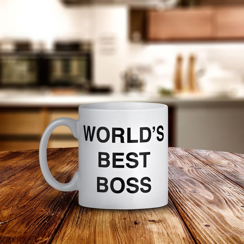 Surreal Entertainment The Office "World's Best Boss" Ceramic Coffee Mug | 20 ounces, 5 of 9