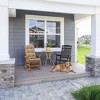Fortune Candy 1 Person Anti-Rollover HIPS Rocking Chair - 3 of 4