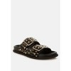 Jayata Metallic Stud Embellished Women Sliders - 2 of 4