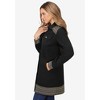 Jessica London Women's Plus Size Long Denim Jacket - 4 of 4