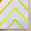 Well Woven Crayola Zig Zag Multicolor Area Rug - 3 of 4