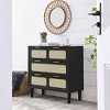 KTMBDW 3/5/7 Drawers Dresser for Bedroom, Wood Farmhouse Drawer Chest, Chest of Drawer, Tall Dresser with Organizer for Bedroom, Living Room - 2 of 4