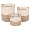 Colonial Mills Jaydon Basket - Sand 16"x16"x20" 100% Polypropylene Round - 2 of 3