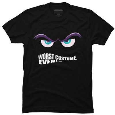 Men's Design By Humans Worst Costume Ever (Halloween) By Editive T-Shirt